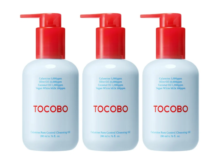Tocobo Calamine Pore Control Cleansing Oil 6.76 fl oz, 3-pack