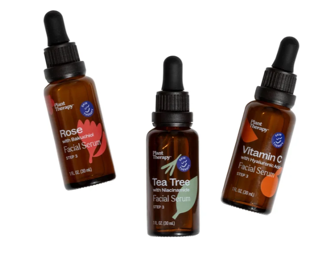 Plant Therapy Facial Serum Trio Set, 3 fl oz