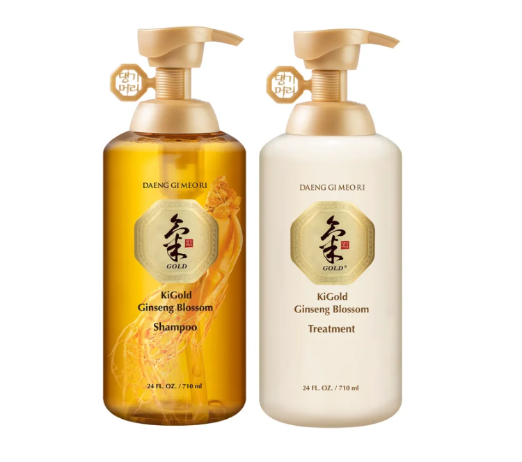 Daeng Gi Meo Ri Ki Gold Ginseng Blossom Shampoo & Treatment Set