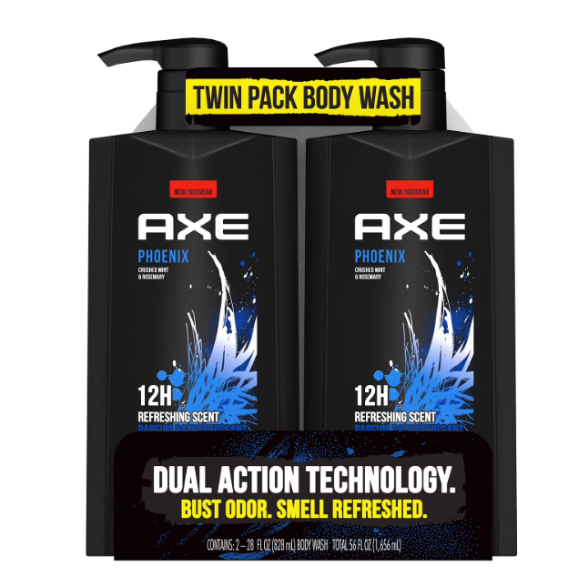 AXE Phoenix Body Wash for Men with Pump, 28 fl. oz., 2 pk.