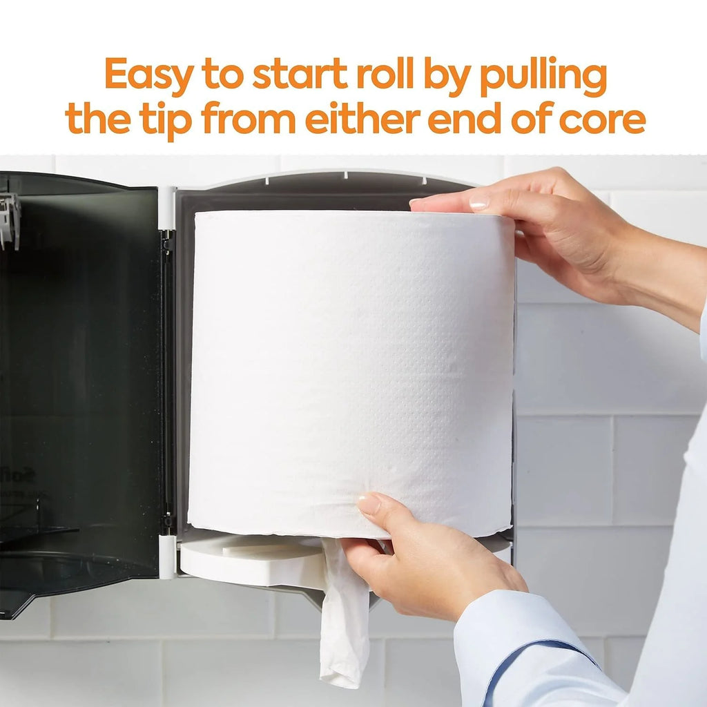1000462 2-Ply Center-Pull Paper Towel 600 Sheets/Rl 6 Rl/Cs (Seb26509Cc)