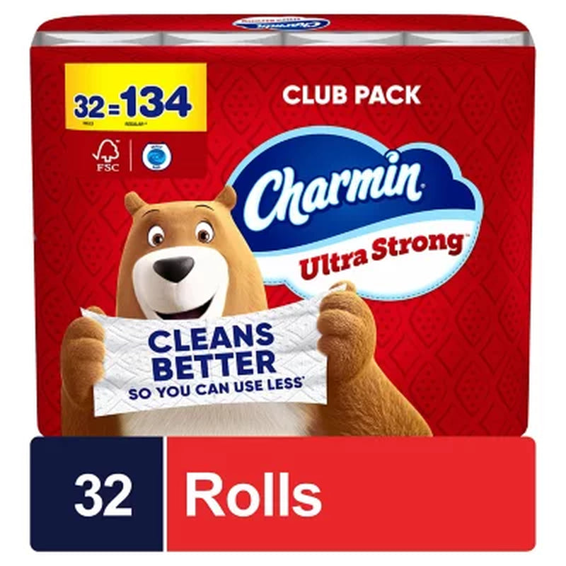 Charmin Ultra Strong 2-Ply Toilet Paper 32 Rolls, 231 Sheets/Roll