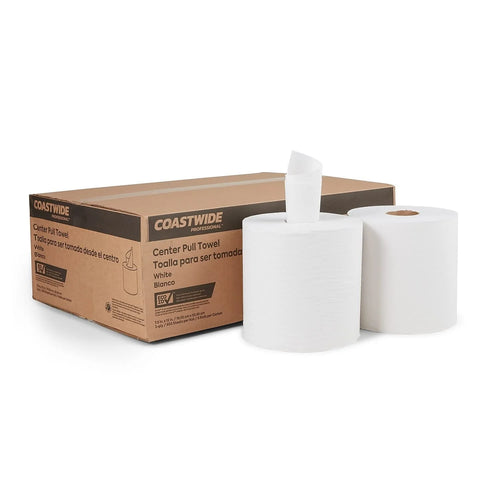1000462 2-Ply Center-Pull Paper Towel 600 Sheets/Rl 6 Rl/Cs (Seb26509Cc)
