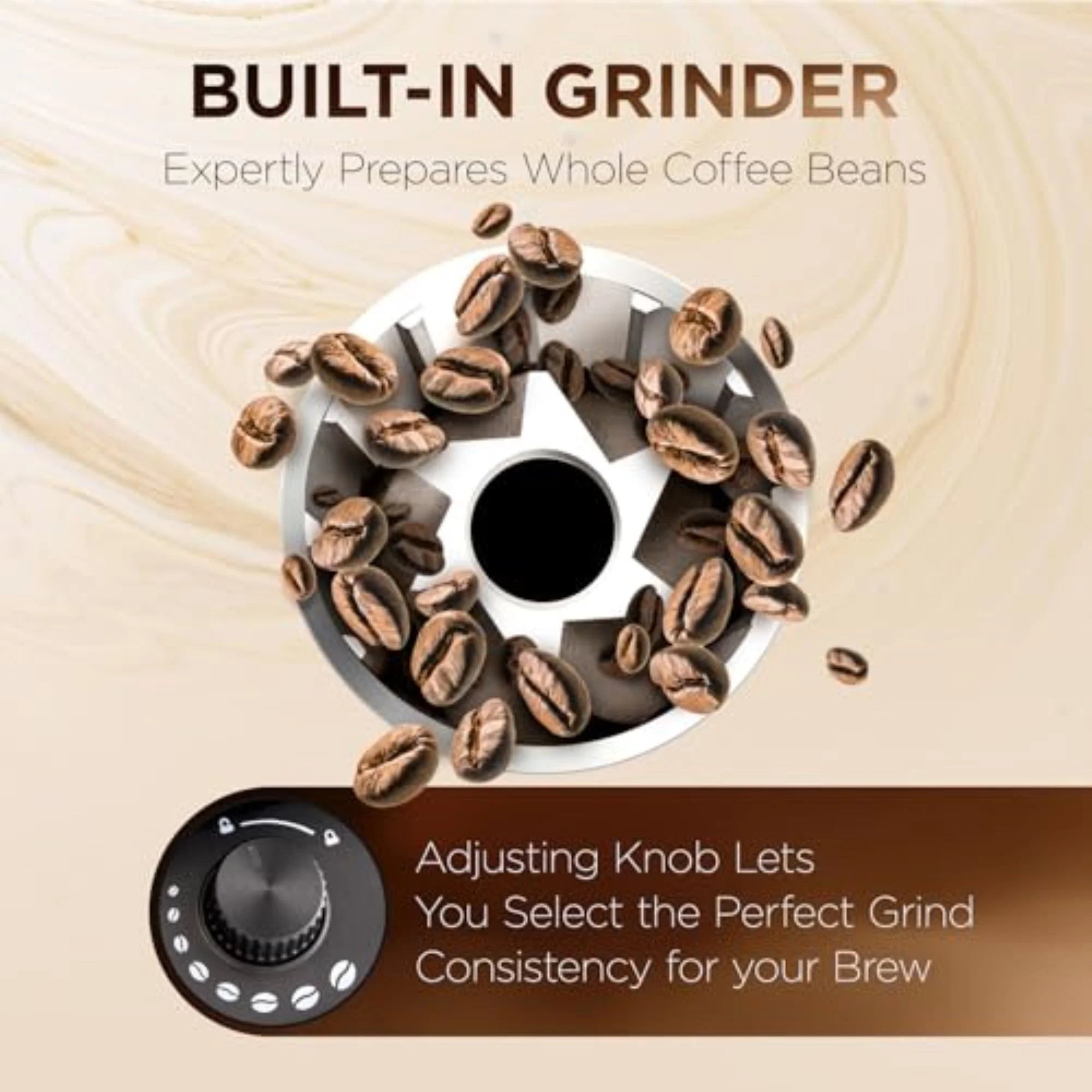 Espresso & Cappuccino Maker W/ Frother 58Mm Coffee Machine Single & Double Shot Auto Clean.