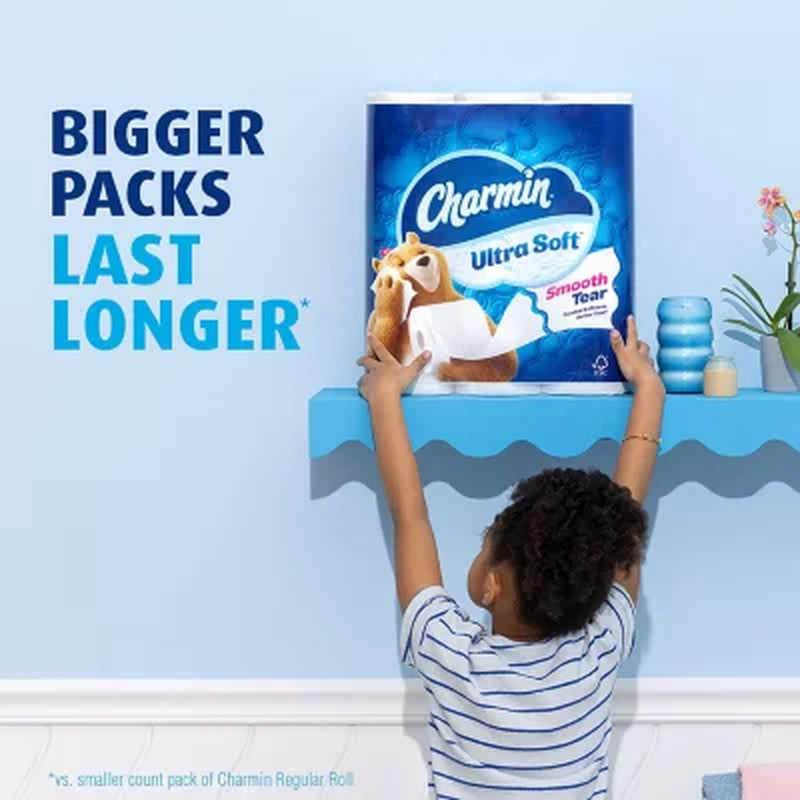 Charmin Ultra Soft 2-Ply Toilet Paper 32 Rolls, 231 Sheets/Roll
