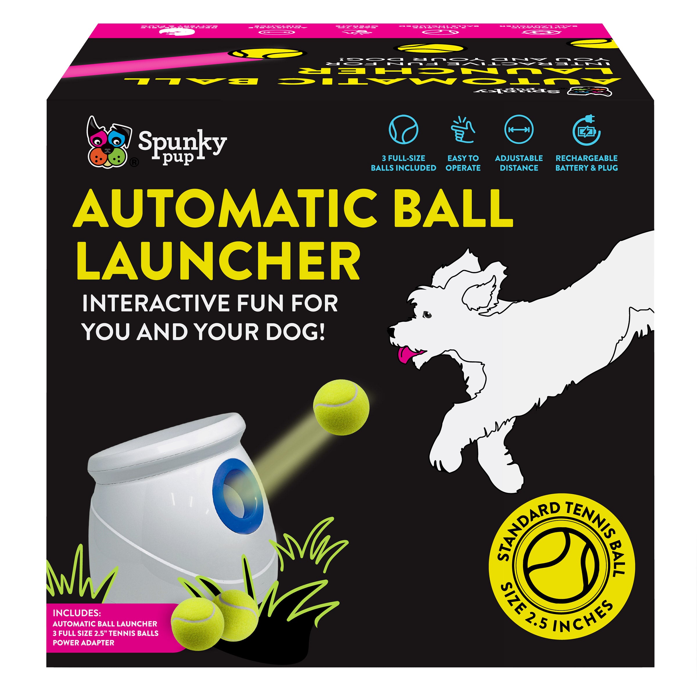 Automatic Tennis Ball Launcher