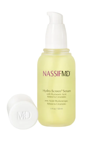 NASSIFMD Hydro-Screen Serum with Hyaluronic Acid, Retinol & Ceramides, 4 fl oz