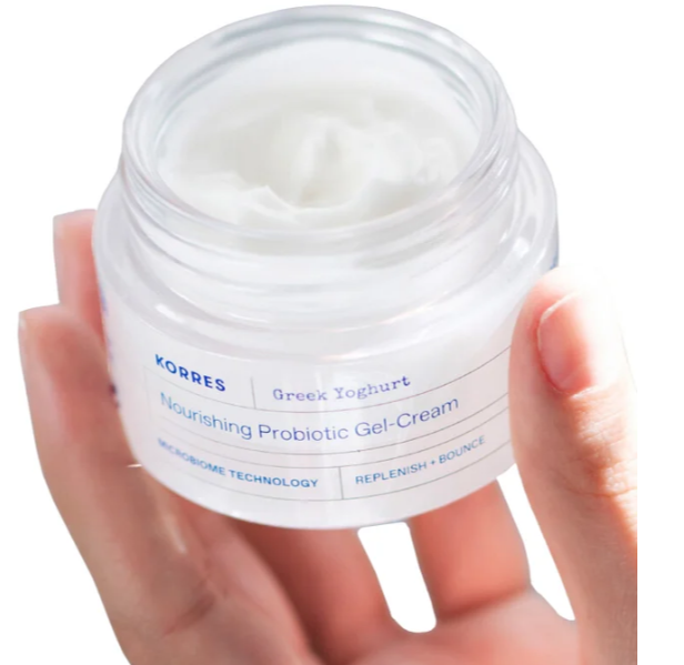 KORRES Greek Yoghurt Nourishing Probiotic Gel-Cream, 1.35 fl oz, 2-pack