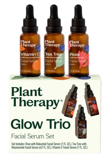 Plant Therapy Facial Serum Trio Set, 3 fl oz