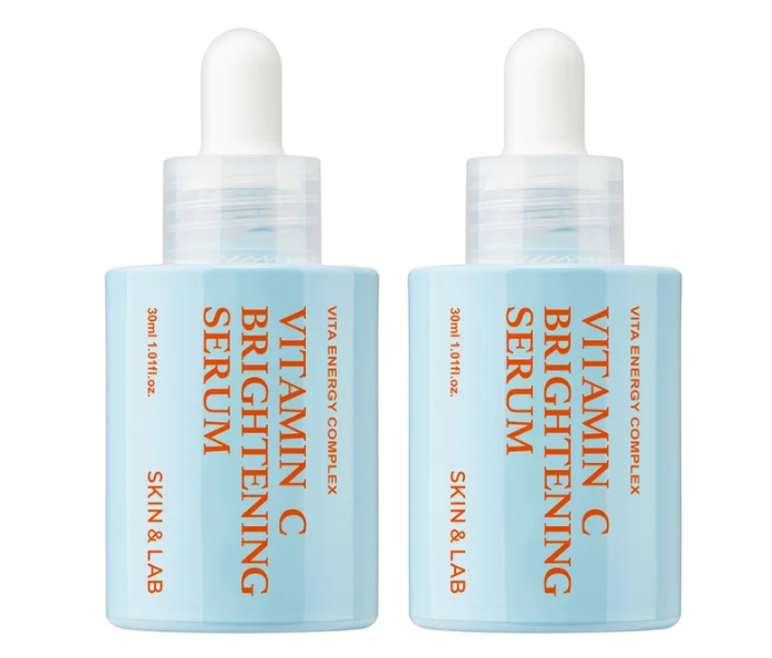 SKIN & LAB Vitamin C Brightening Serum, 1.01 fl oz, 2-pack