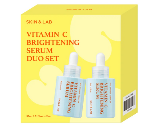 SKIN & LAB Vitamin C Brightening Serum, 1.01 fl oz, 2-pack