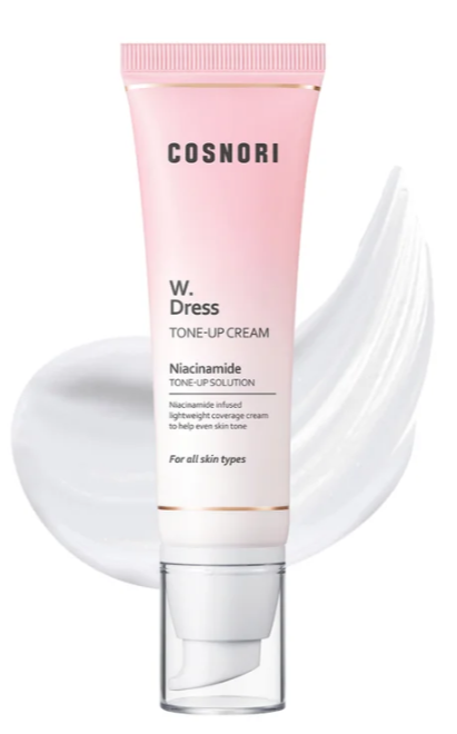COSNORI W. Dress Tone-up Cream, 1.69 fl oz, 2-pack