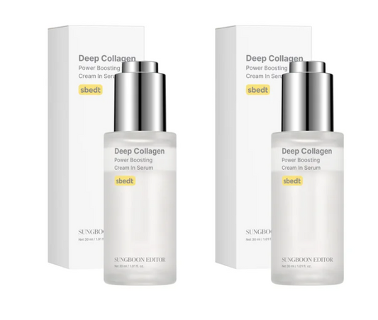 Sungboon Editor Deep Collagen Anti-Wrinkle Cream in Serum, 1.01 fl oz, 2-pack