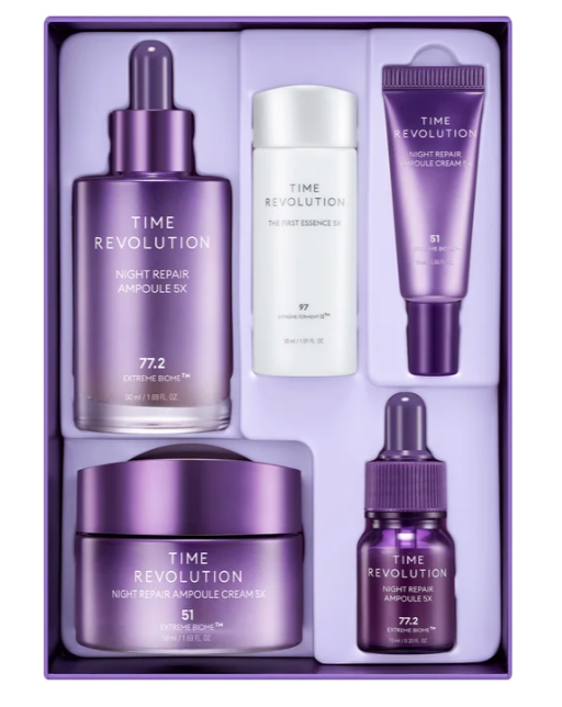 MISSHA Time Revolution Night Repair, 5-piece Set