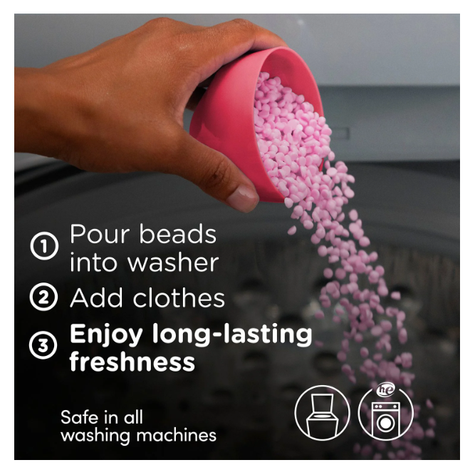 Downy In-Wash Odor Defense Scent Booster Beads, April Fresh, 28.3 oz.