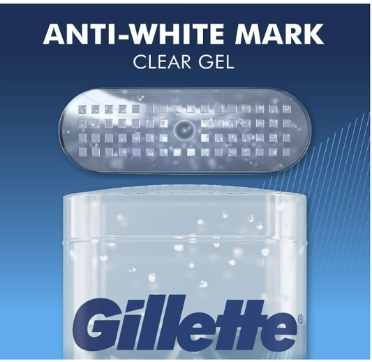 Gillette Cool Wave Clear Gel Men's Antiperspirant and Deodorant, 3.8 oz., 5 pk.