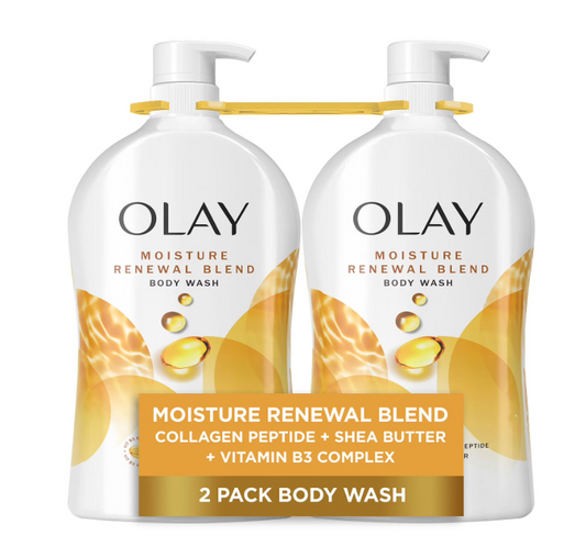 Olay Moisture Renewal Blend Body Wash, 35 fl. oz., 2 pk.