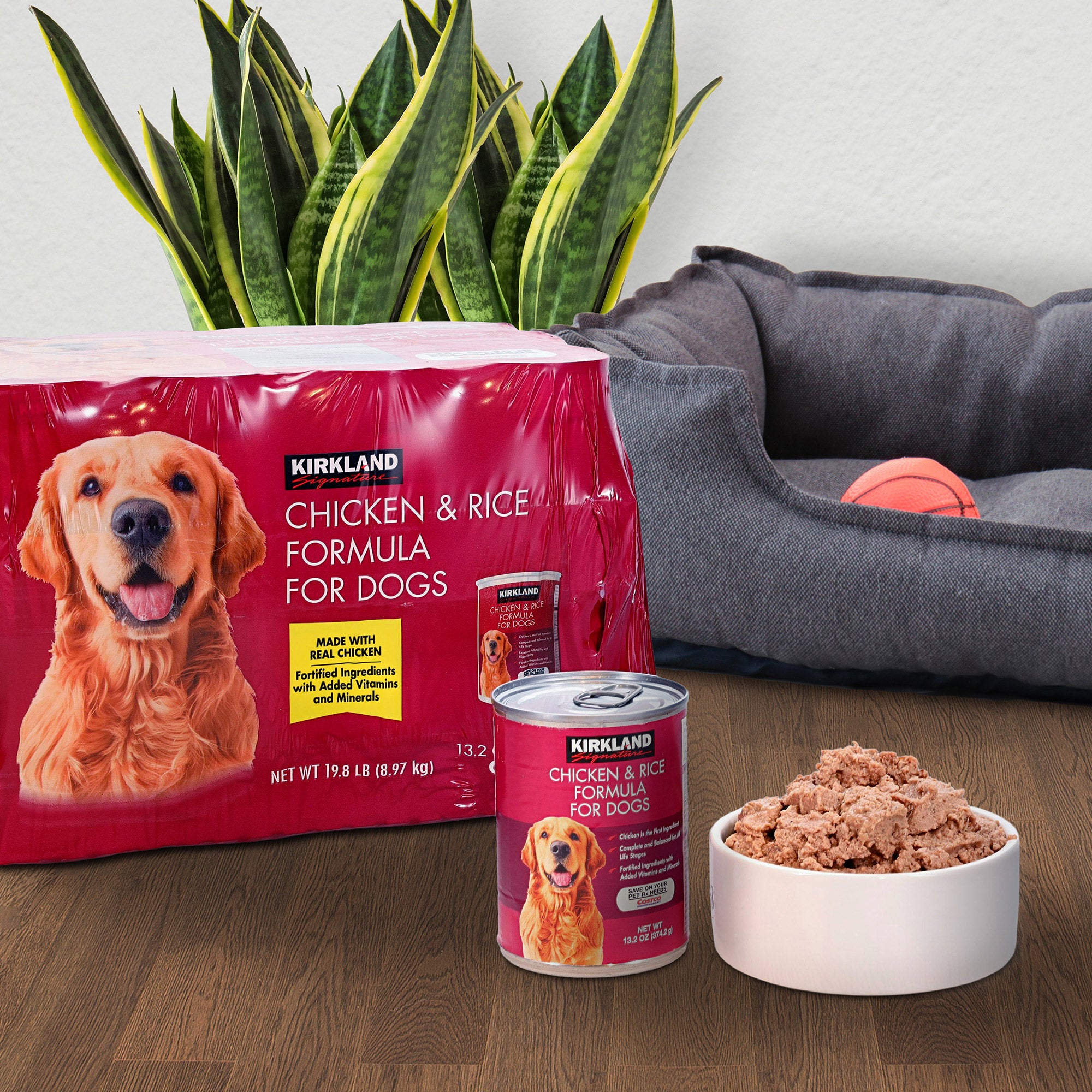 Canned Dog Food, 13.2 Oz, 24-Count