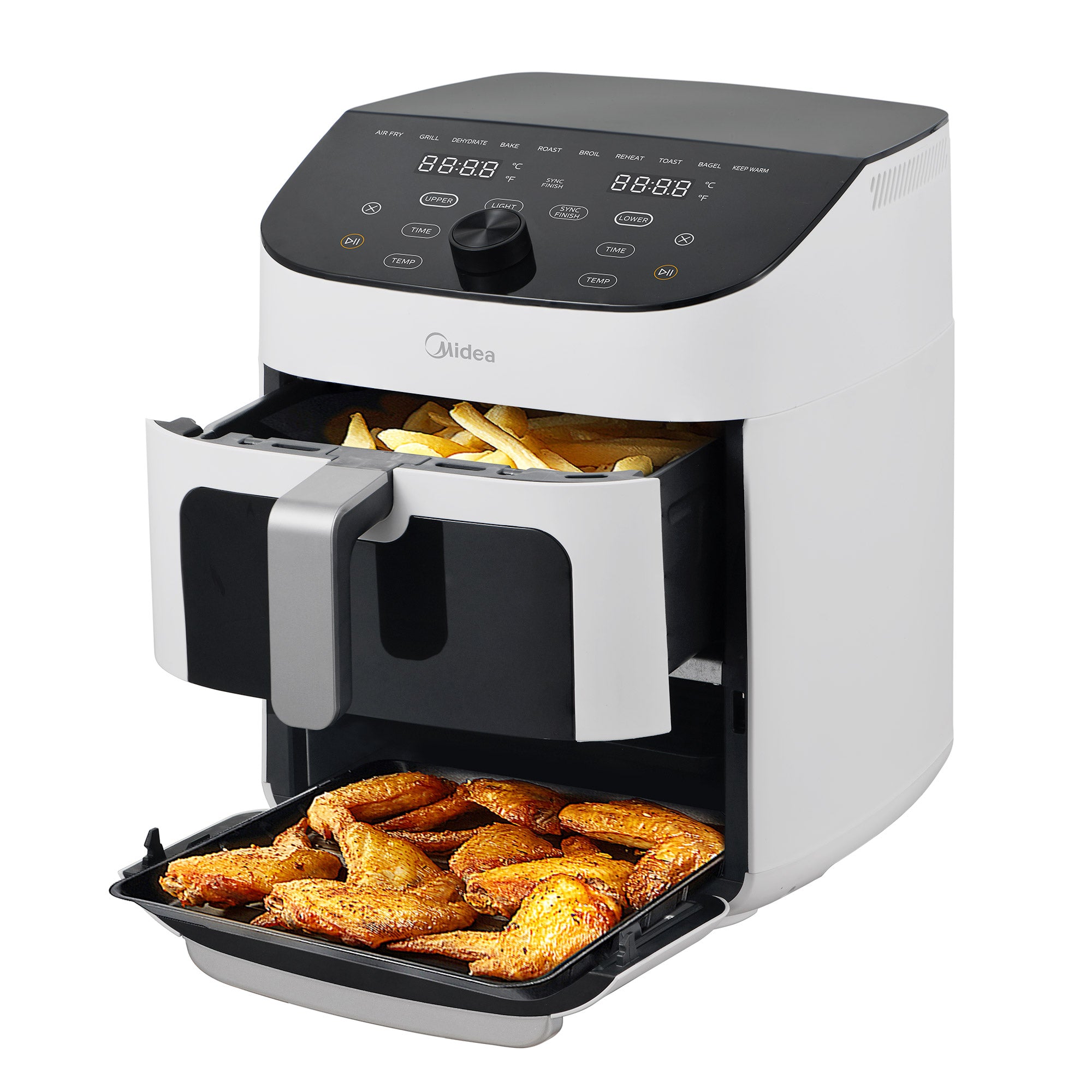 11-Quart Dual Basket Air Fryer Oven