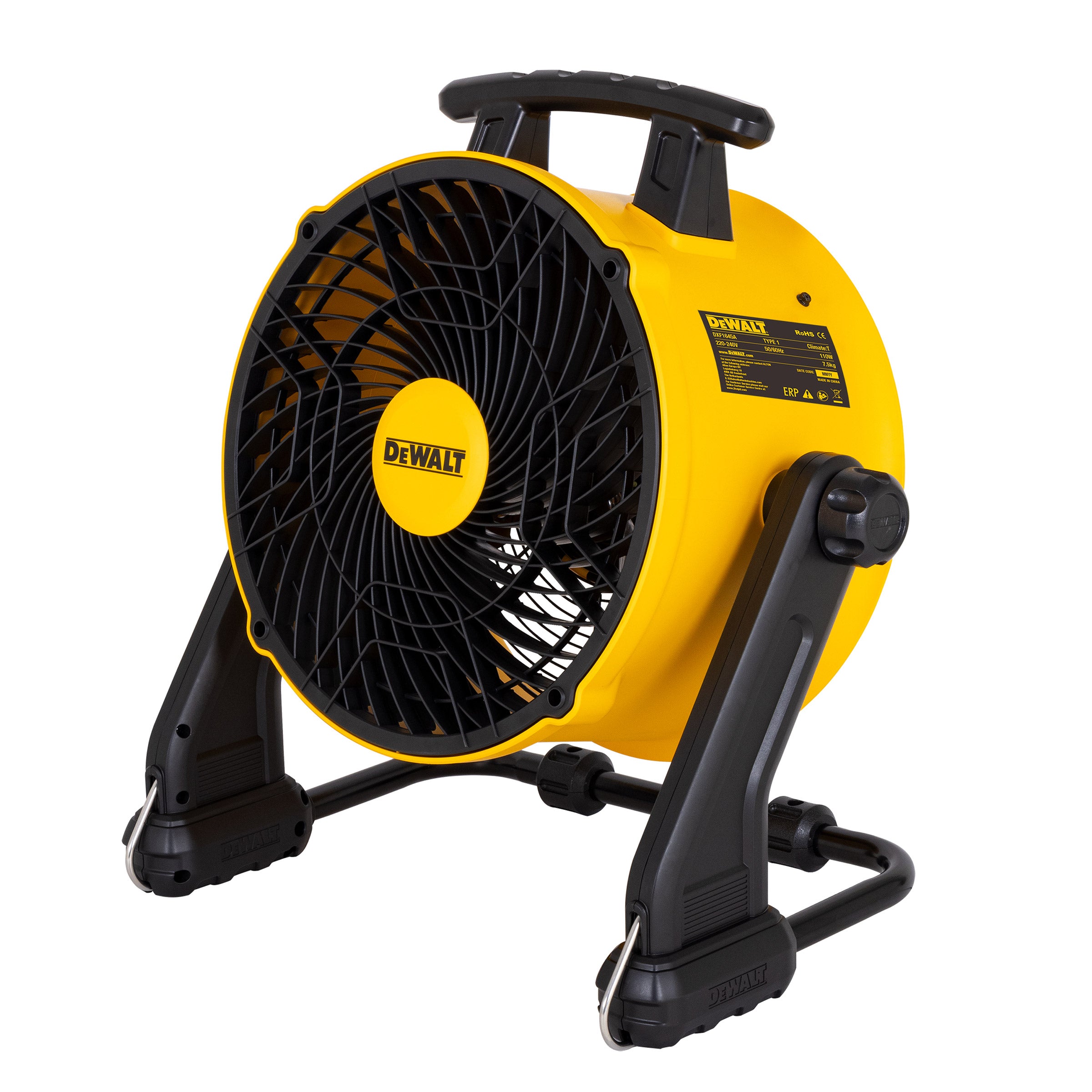 16" 3-Speed Benchtop and Hanging Drum Fan
