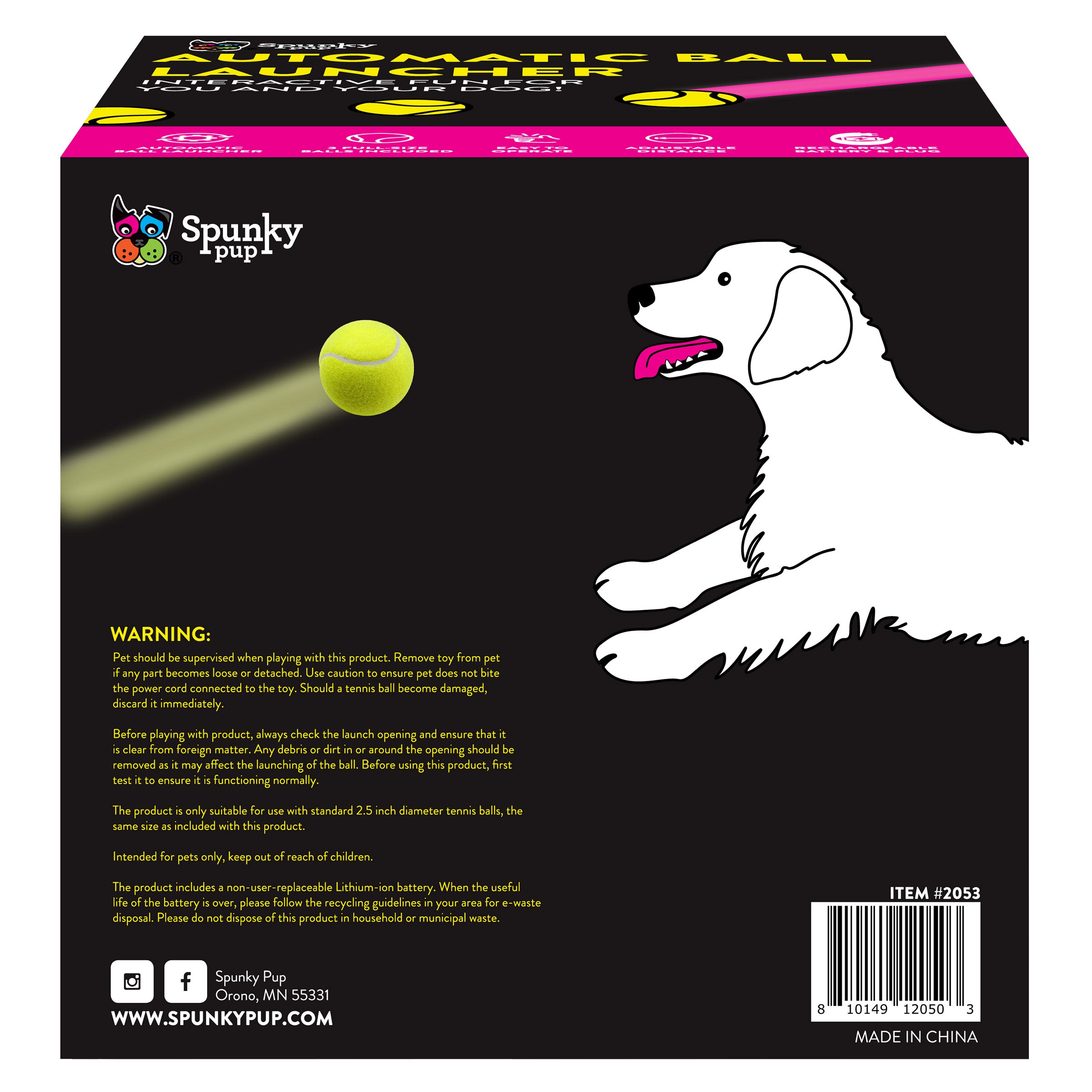 Automatic Tennis Ball Launcher