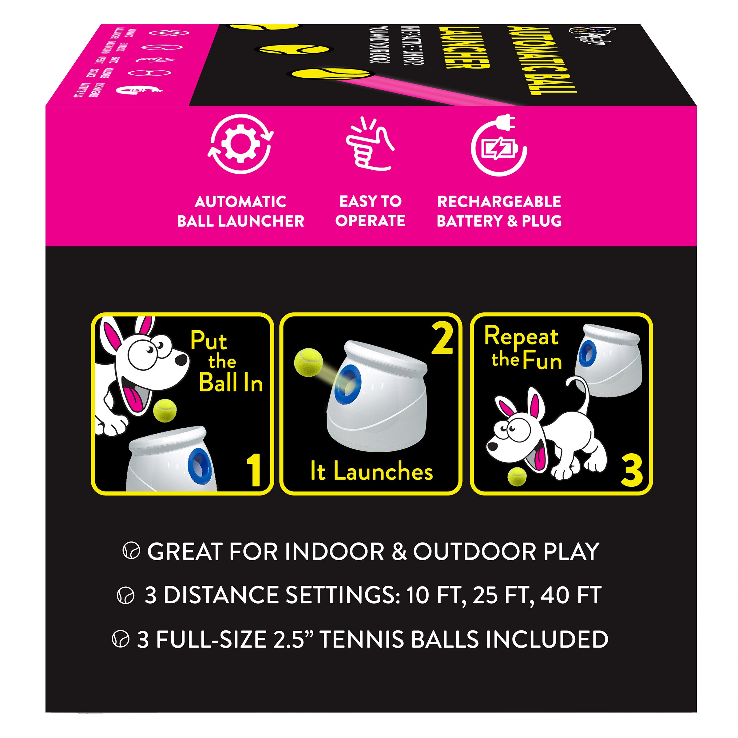 Automatic Tennis Ball Launcher