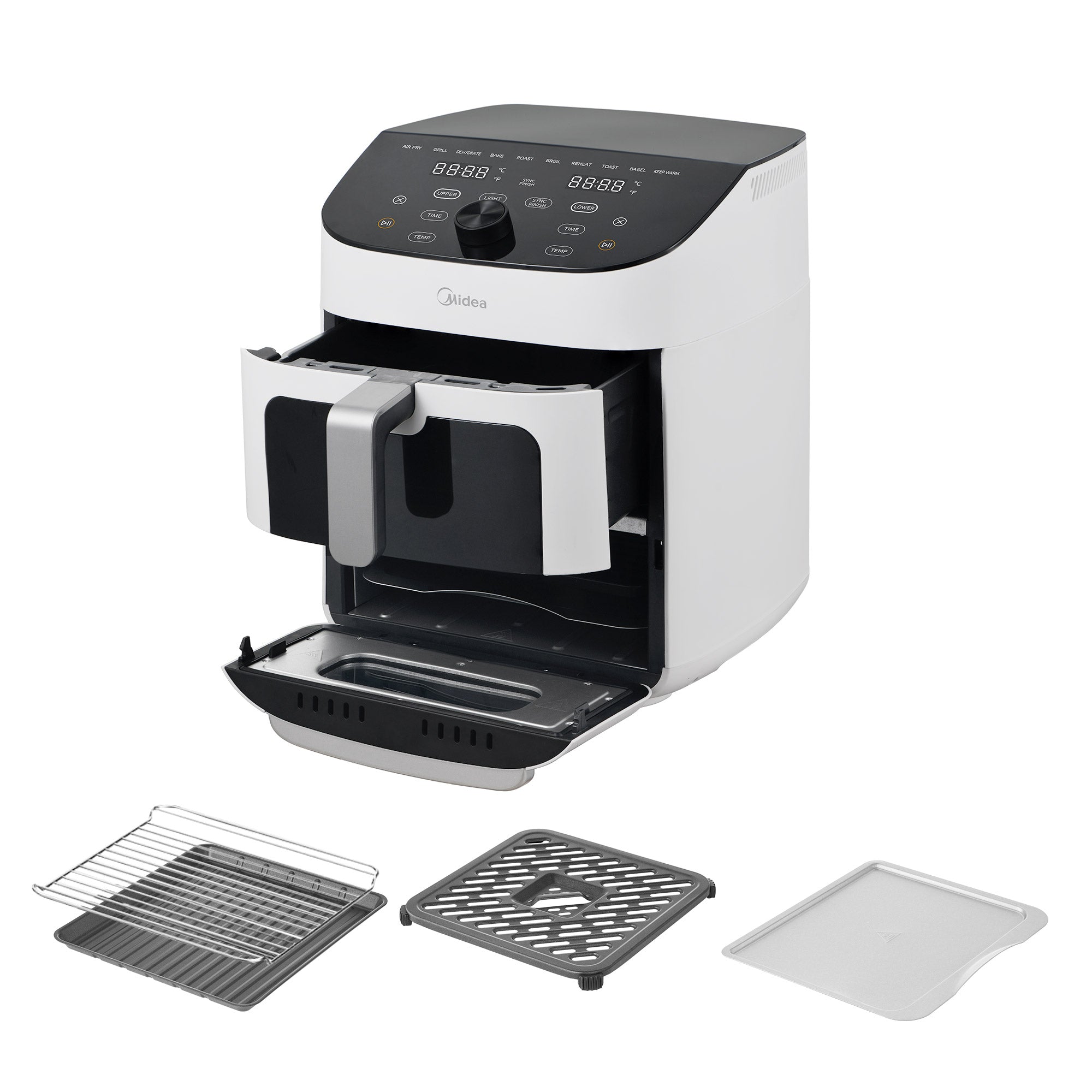 11-Quart Dual Basket Air Fryer Oven